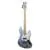 Lakland Skyline 44-60 Custom Ice Blue Metallic Gloss elektrische basgitaar