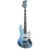 Lakland Skyline DJ-4 Darryl Jones Signature Lake Placid Blue Gloss elektrische basgitaar