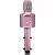 Lenco BC-090 PK karaoke zangmicrofoon met discoverlichting