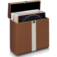 Lenco TTA-301BNWH opbergkoffer voor 30 vinylplaten