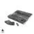 Magic FX CON01GR SF confetti 55 x 17 mm bulkbag 1kg Grey