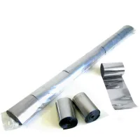 Magic FX metallic streamers 20mx5cm zilver 10st