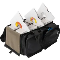 Magma 45 Record-Bag 150 platenkoffer zwart voor 7 inch vinyl