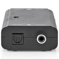 Nedis ACON2507BK audio converter 2-weg Toslink - Coax