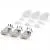 Nedis CCBW89390GY RJ45-connector voor CAT7 FTP netwerkkabel (set van 10)