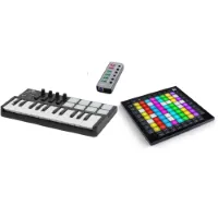 Novation Launchpad Pro MK3 + Devine EZ-Creator Plus USB/MIDI keyboard + USB3.0-hub