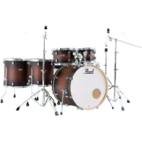 Pearl DMP926S/C260 Decade Maple Satin Brown Burst 6-delig drumstel
