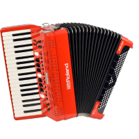 Roland FR-4X-RD V-Accordion pianoklavier rood