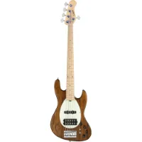 Sadowsky MetroLine 21-5 Vintage M/J Bass Swamp Ash Antique Tobacco Transparent Satin 5-snarige elektrische basgitaar met gigbag