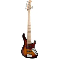 Sadowsky MetroLine 24-5 Vintage Ash 59 Burst Transparent High Polish 5-snarige elektrische basgitaar