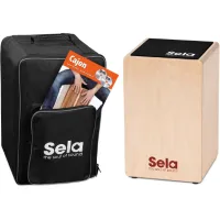 Sela SE 152 EN Primera Cajon bundle with backpack, pad, etc.