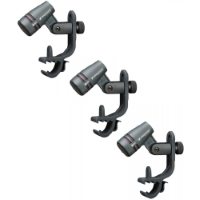 Sennheiser Evolution 3 pack E604 microfoons