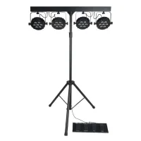 Showtec Compact Power Light Set MKII lichtset met LED-modules en voetcontroller