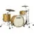 Tama MA32CZS-SAM Starclassic Maple Satin Aztec Gold Metallic 3d. shellset