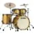 Tama MA42TZUS-SAM Starclassic Maple Satin Aztec Gold Metallic 4d. shellset Smoked Black Nickel hardware