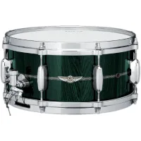 Tama Star TBS1455S-CDKG Dark Green Cordia Bubinga 14 x 5.5 inch snaredrum