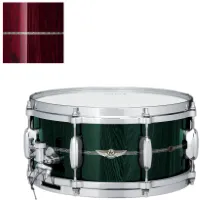 Tama Star TBS1455S-CDKR Dark Red Cordia Bubinga 14 x 5.5 inch snaredrum