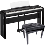 Yamaha P-515B digitale piano + onderstel + pedaal-unit + pianobank
