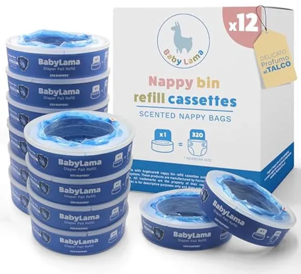 12 Navullingen voor Luiers Eters Geschikt voor Foppapedretti