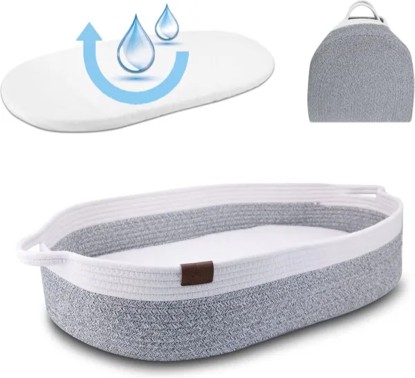 ApexArte® Verschoonmand - Verschoonkussen - Luiermand - Mozesmand