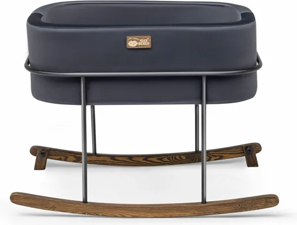 Asir wieg. Hier Metaal - Zwart