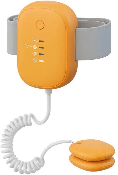 Babietec® Plaswekker tegen Bedplassen – Zindelijkheidstraining voor Kinderen & Volwassenen – USB Oplaadbaar – Geluid & Trilalarm – Inclusief Stickerkaart – Vanaf 2 Jaar – Magnetische Sensor