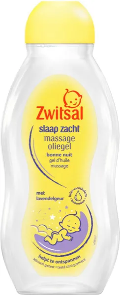 6x Zwitsal Slaap Zacht Lavendel Massage Olie 200 ml