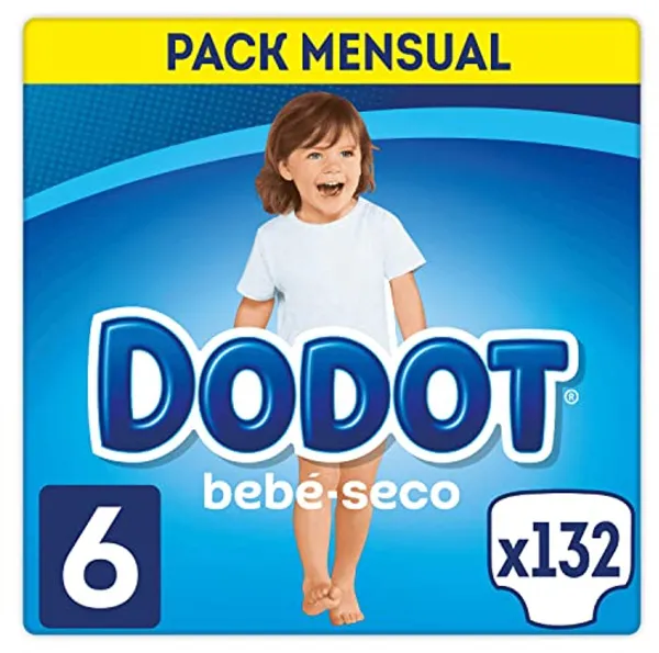 Babyluiers maat 6 (+13 kg) - 132 luiers met bescherming tegen lekken en langdurige droogte