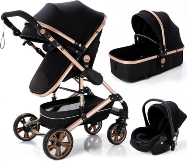 Etna sponsor Hinder Belecoo® 3-In-1 Kinderwagen Opvouwbaar - Opvouwbare Baby Vervoer - Buggy -  Trolley - Wieg Draagbaar - Tas - Verstelbaar - Mand - Kinder Autostoel -  Multifunctioneel kopen | Baby / Geboorte