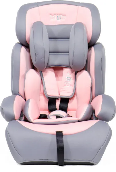 Oraal Raad eens Drank Blij'r Ivo - Autostoel - Klasse 1,2,3 - Geschikt voor 9-36 kg - Met extra  vulling en 5 puntsgordel - Roze/Grijs kopen | Baby / Geboorte
