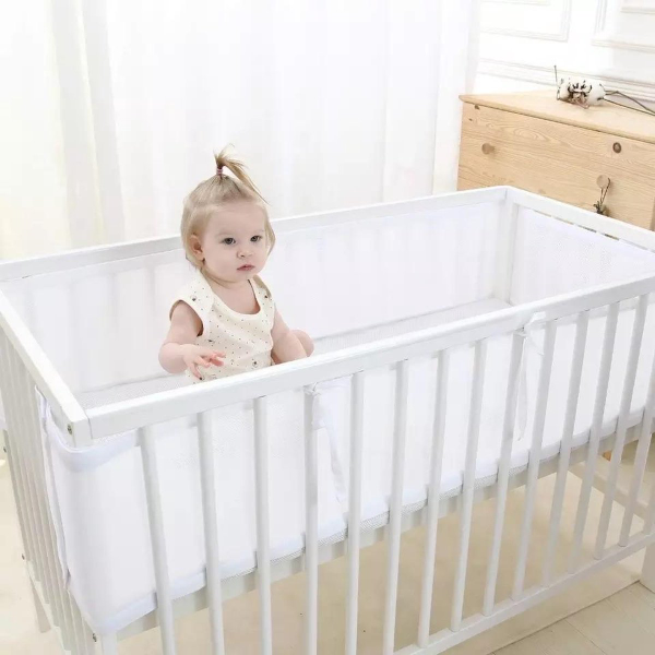 liter Alabama donor Buxibo - Baby Bed Omrander - Bedbumper - Hoofdbeschermer - Set van 2 -  340x30cm & 160x30cm kopen | Baby / Geboorte
