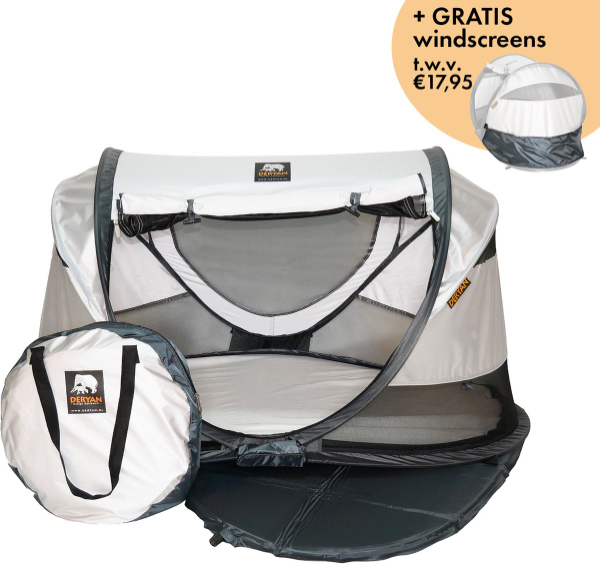 Deryan Shane Luxe 2022 Campingbedje - Baby tent - Anti-UV 50+ kopen | Baby / Geboorte