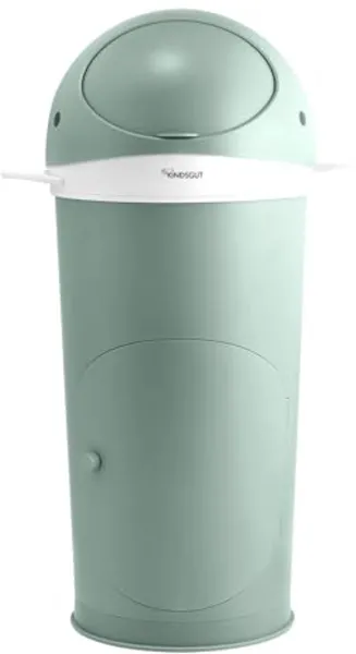Diaper Bin Whale Aquamarine - Odour-proof, Easy to Clean, Environmentally Friendly