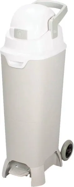 DiaperChamp One Maxi Handsfree Plus Luieremmer - Silver