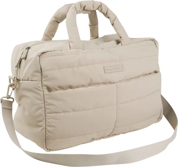 Done by Deer Luiertas Quilted Changing Bag Sand Beige