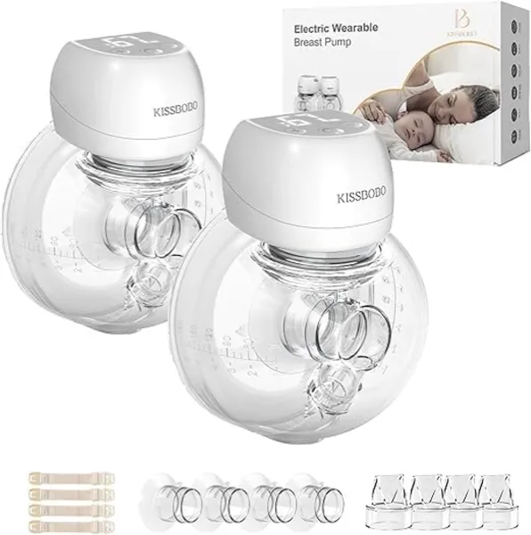 Draagbare Elektrische Borstkolf - Handsfree en Geluidsarm met 3 Modi en 9 Niveaus