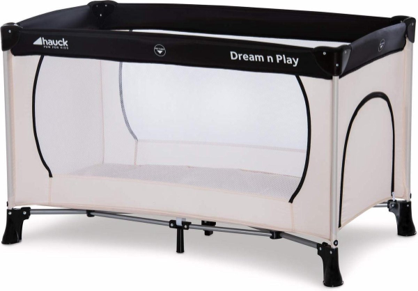 Isoleren Distributie Geweldig Dream N Play Plus Campingbedje 120x60cm - Beigé/Grijs - Opvouwbaar babybed  - Inklapbaar en voorzien van draagtas - Campingbedje met matras - Metaal  kopen | Baby / Geboorte