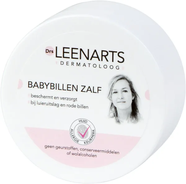 Drs Leenarts Babybillen Zalf - Babyhuidverzorging - Crème - Zalf - Babyzalf - Babycrème - 125ml pot