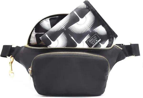 Kleine luiertas met draagbaar aankleedkussen - Crossbody tassen voor vrouwen - Baby veeg houder en essentials voor onderweg