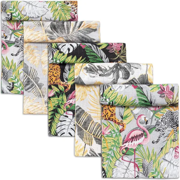 Kleurige Babystoffen Luiers 5-pack - 100% Katoen, Multifunctionele Doeken voor Baby's