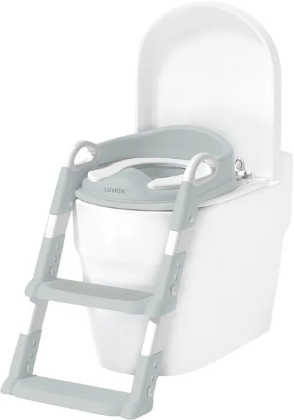 LUVION® Toilet trainer with stairs - Groen