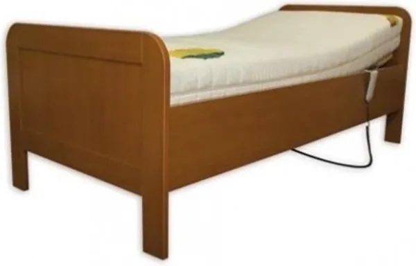 Ledikant Jesper Elektrische Combi - 1 Persoons - 90x200 - Beuken - Bedden4045