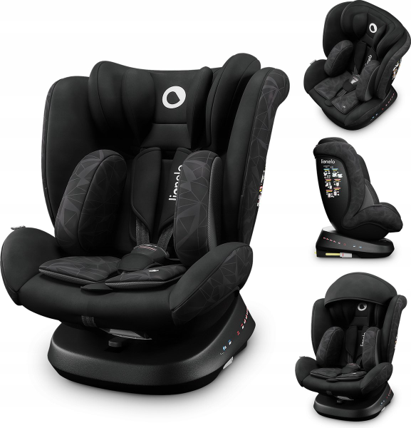 Lionelo autostoel Bastiaan One 360° isoFix Black Onyx (0-36kg) - Groep 0-1-2-3 autostoel voor kinderen van 0 12 jaar kopen | Baby / Geboorte