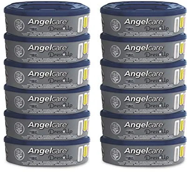 Navulling voor luieremmer - Geurremmend en hoge capaciteit, 12 stuks