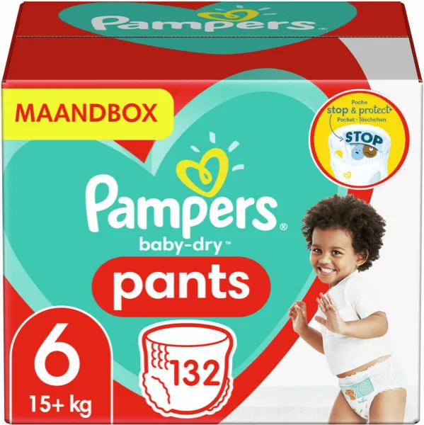 Pampers - Dry Pants - Maat 6 - - 132 kopen Baby / Geboorte