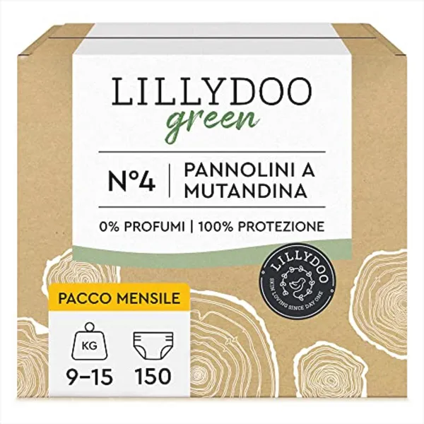 Plasticneutrale Luierbroekjes Maat 4 - 150 Stuks - Duurzaam en Milieuvriendelijk