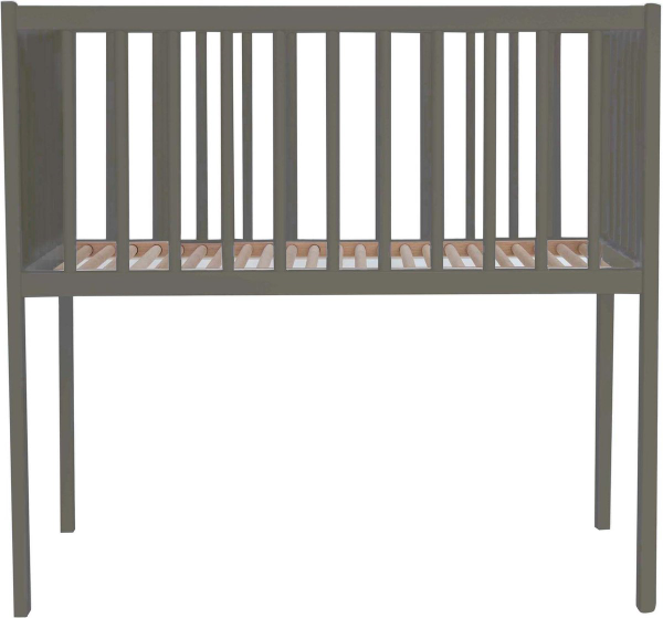 Coöperatie dun troosten Prénatal Basis Wieg - Kinderbed - Kinderkamer Accessoires - 40 x 80 cm -  Donkergrijs kopen | Baby / Geboorte