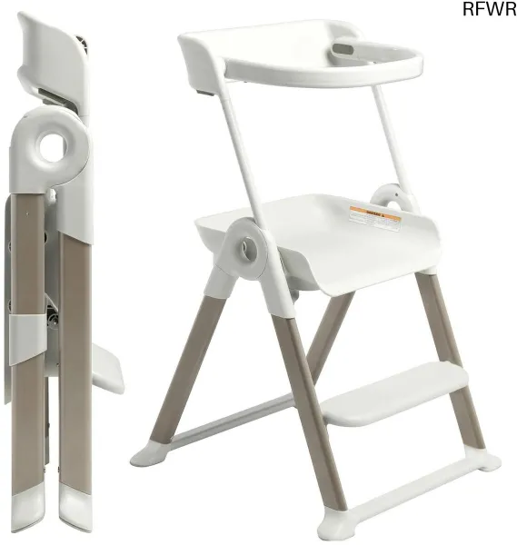 RFWR® Opvouwbare Peutertoren - Keukenkruk voor Kinderen van 18 Maanden tot 4 Jaar - Multifunctionele Kinderkruk