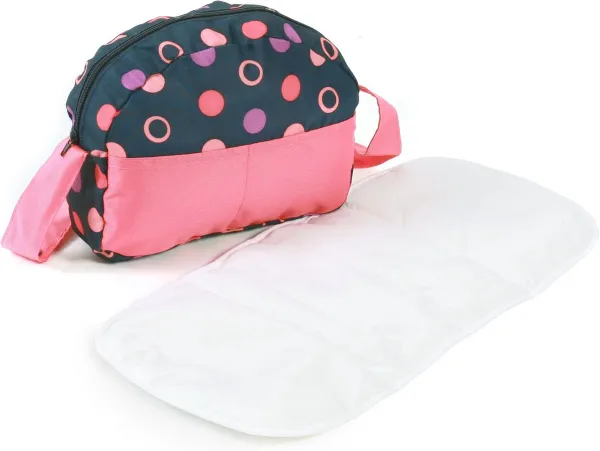 Schattige luiertas voor poppen - Poppenaccessoires en luiertassen