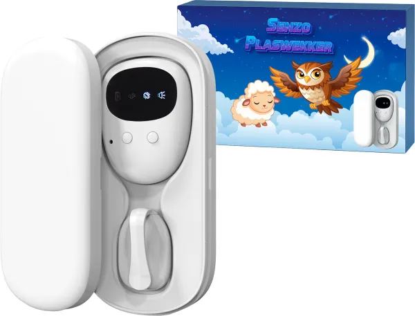 Senzo Plaswekker - Jongens & Meisjes - Tegen Bedplassen - Zindelijkheidstraining - Incontinentie - Draadloos - Met Ontvanger Voor Ouders